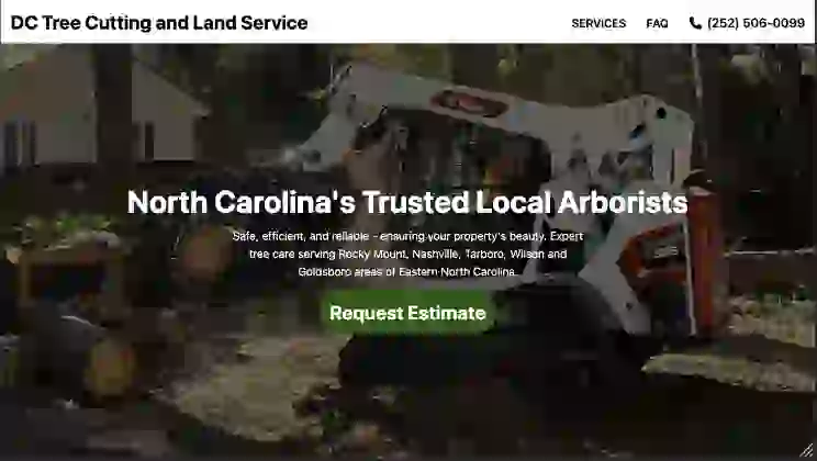 DC Tree Cutting and Land Service - Cover Image