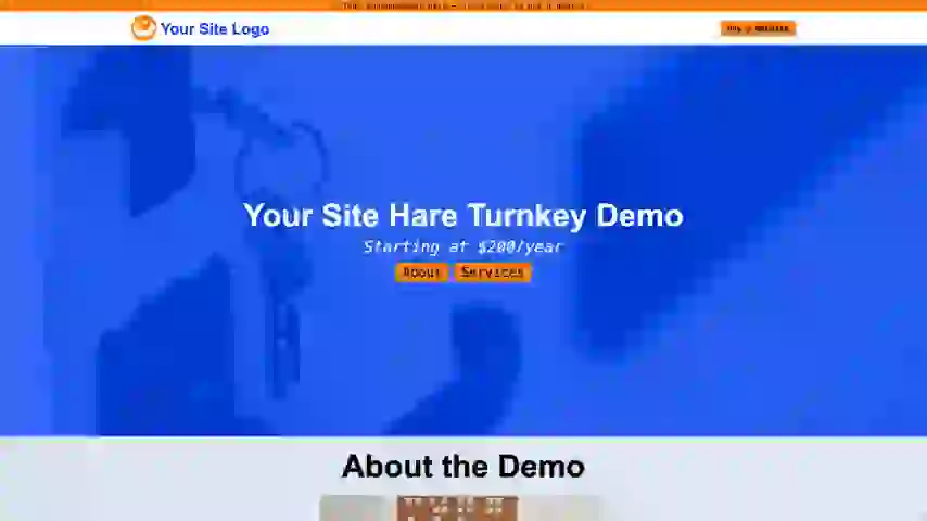 Your Site Demo - Cover Image